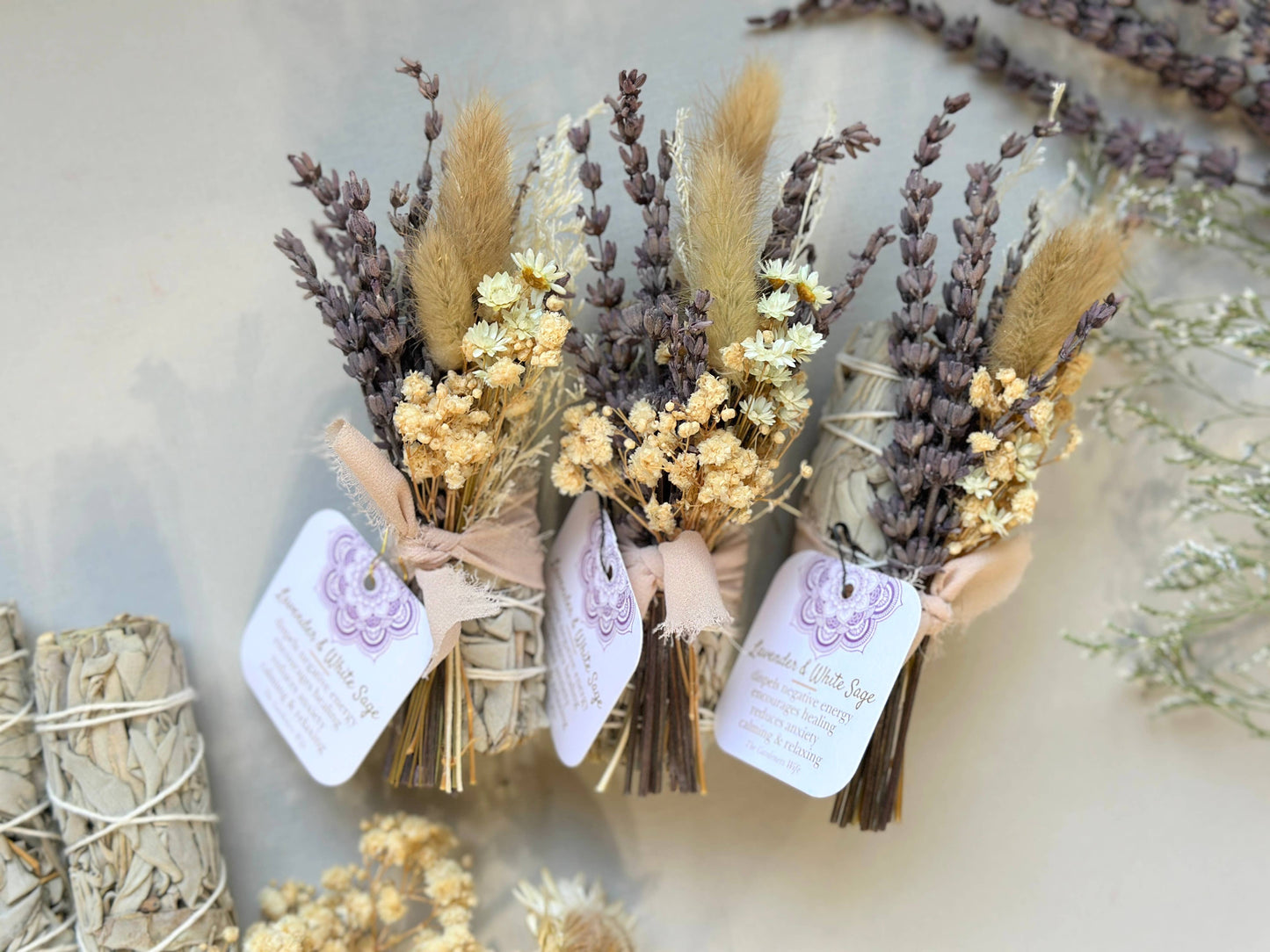 White Sage + Lavender Bouquet