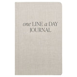 One Line A Day Fabric Journal