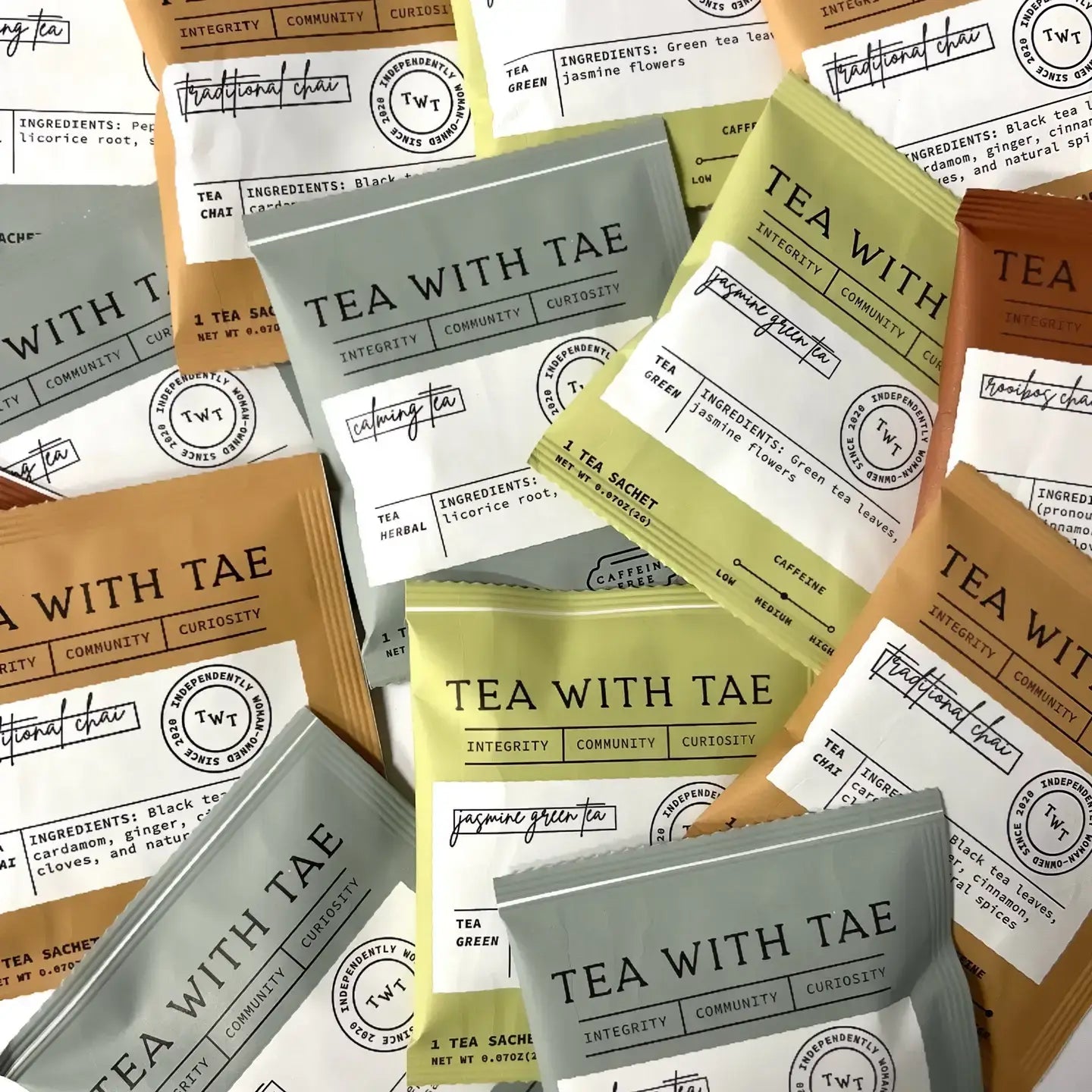 Tea Bag Sampler (3 assorted flavors)