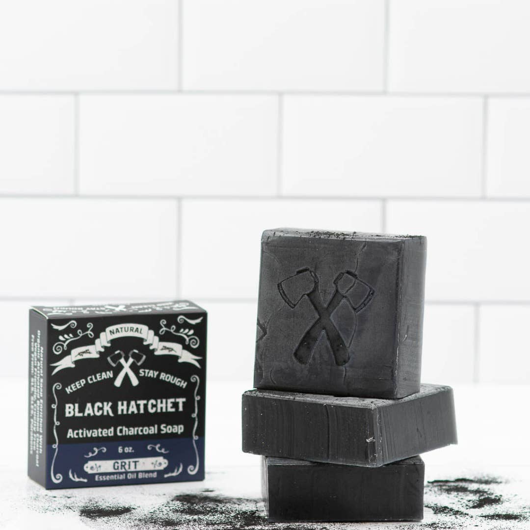Charcoal Soap – Grit | Detox Bar for Men with Charcoal