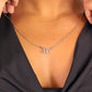 18K PVD Stainless Steel Angel Number Necklace