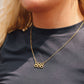 18K PVD Stainless Steel Angel Number Necklace
