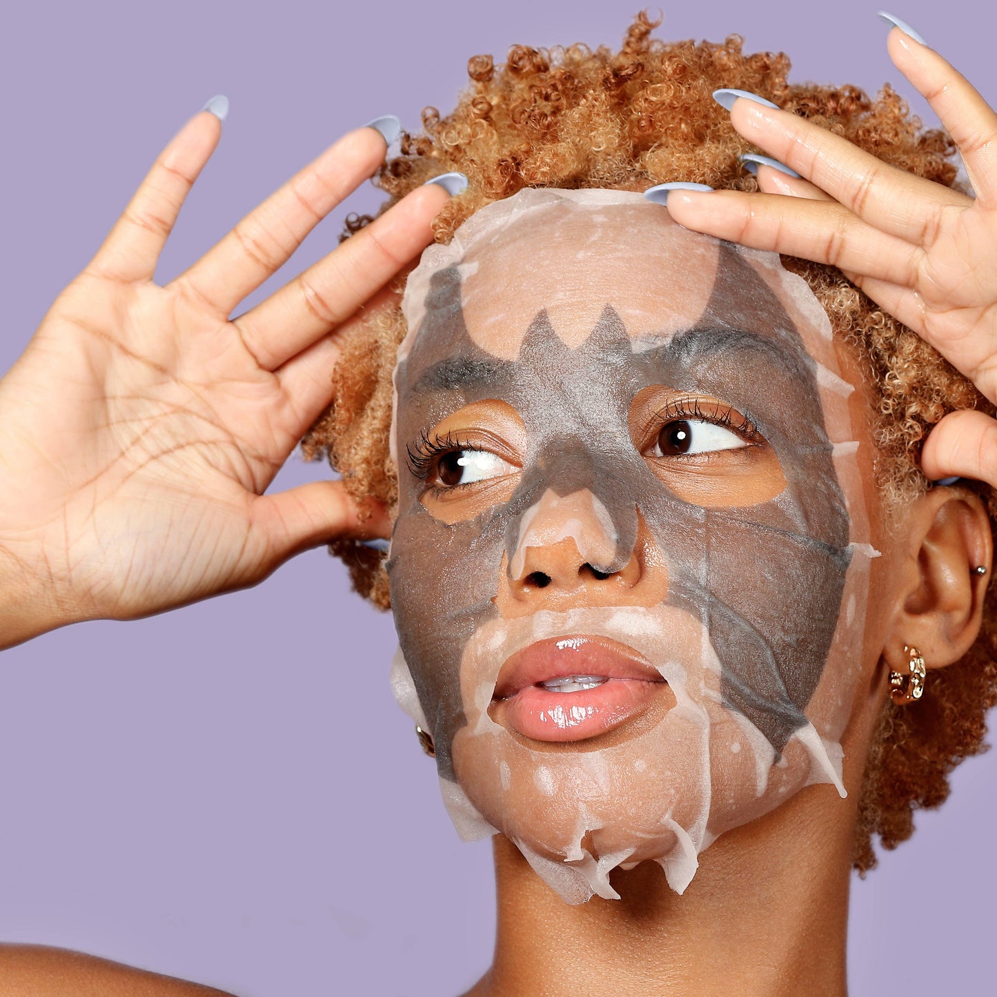 Detoxifying Charcoal Facial Animated Bat Mask