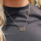 18K PVD Stainless Steel Angel Number Necklace