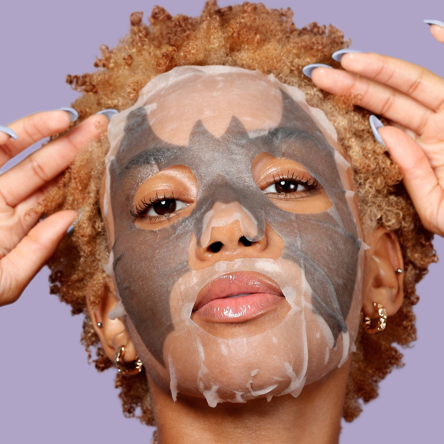 Detoxifying Charcoal Facial Animated Bat Mask