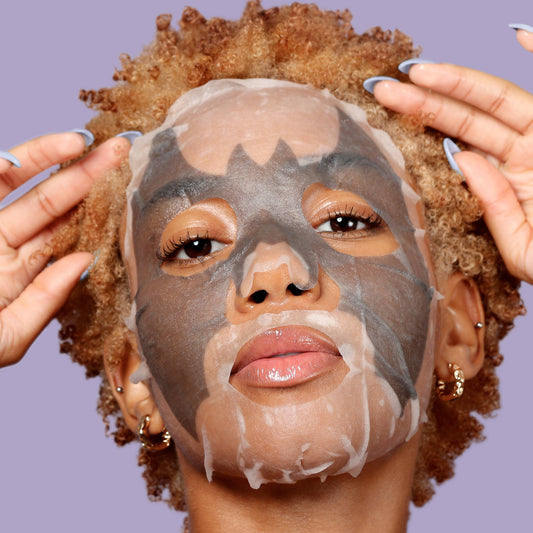 Detoxifying Charcoal Facial Animated Bat Mask