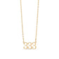 18K PVD Stainless Steel Angel Number Necklace