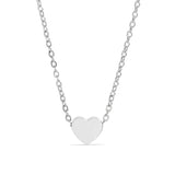 Stainless Steel Mini Heart Necklace