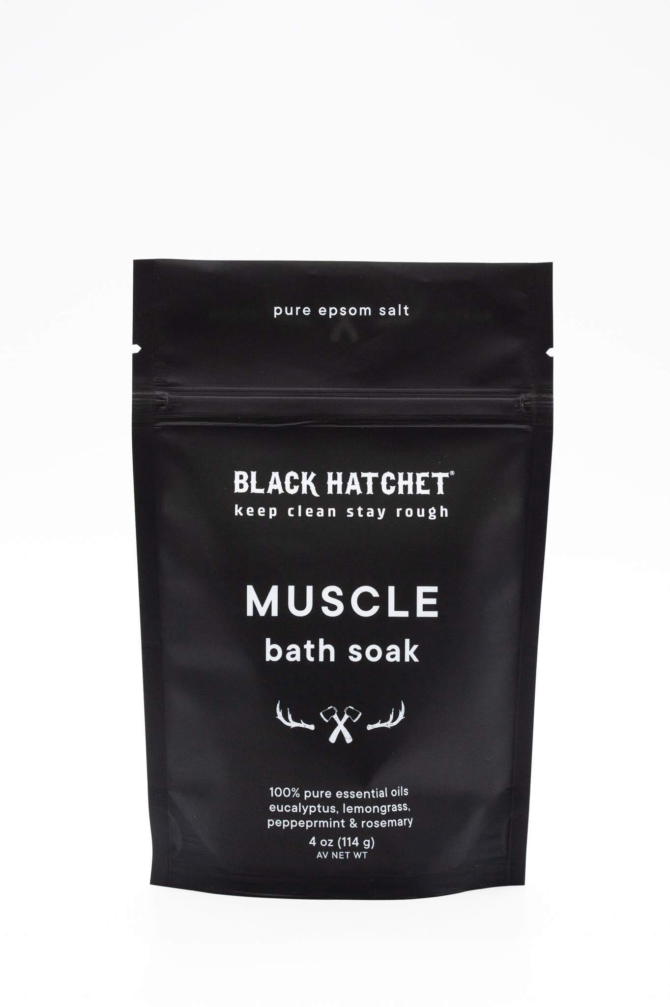 Black Hatchet Muscle Bath Salt ⚫ Gift for Men