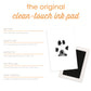 Pet Pawprint Clean-Touch Ink Pad, Medium/ Large, Black