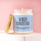 World's Coolest Dad Candle | Rose + Patchouli