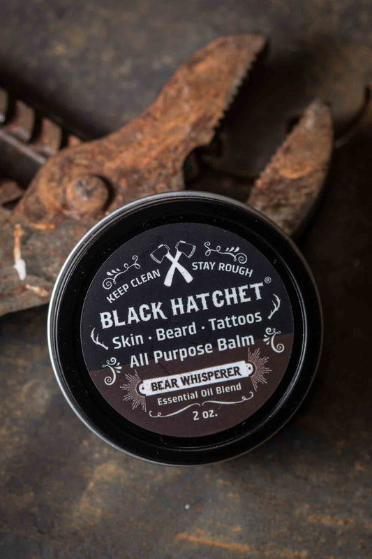 Beard or Tattoo Balm - Bear ⚫ Gift for Men